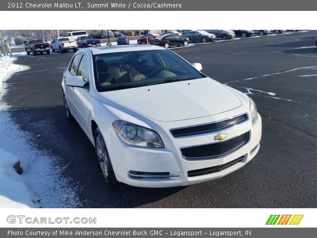 2012 Chevrolet Malibu LT in Summit White