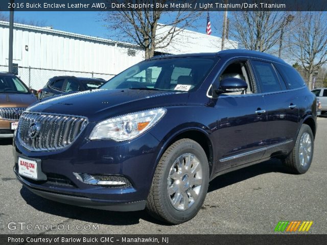 2016 Buick Enclave Leather AWD in Dark Sapphire Blue Metallic