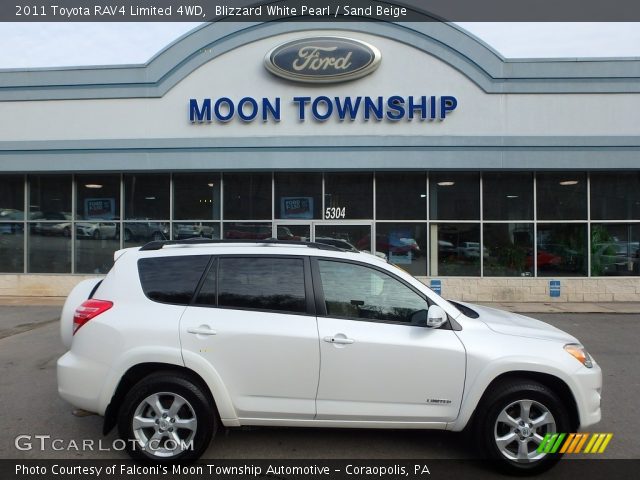 2011 Toyota RAV4 Limited 4WD in Blizzard White Pearl