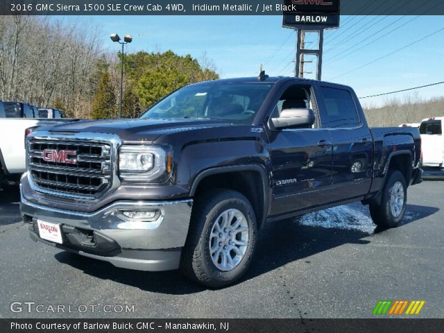 2016 GMC Sierra 1500 SLE Crew Cab 4WD in Iridium Metallic