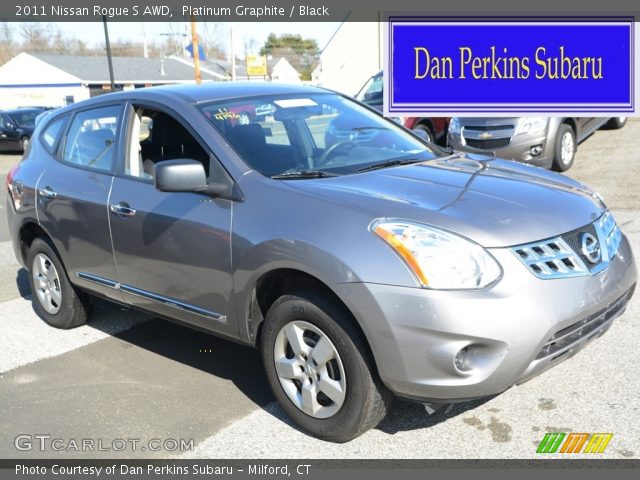 2011 Nissan Rogue S AWD in Platinum Graphite