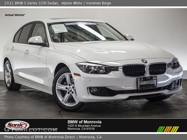 2012 BMW 3 Series 328i Sedan in Alpine White