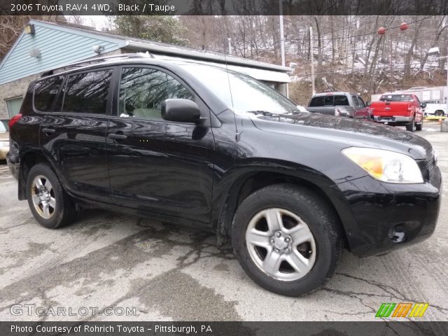 2006 Toyota RAV4 4WD in Black