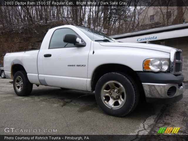 2003 Dodge Ram 1500 ST Regular Cab in Bright White