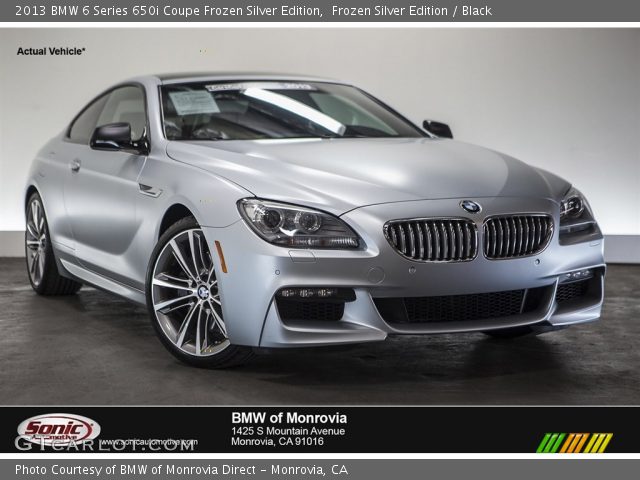 2013 BMW 6 Series 650i Coupe Frozen Silver Edition in Frozen Silver Edition