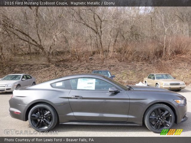 2016 Ford Mustang EcoBoost Coupe in Magnetic Metallic