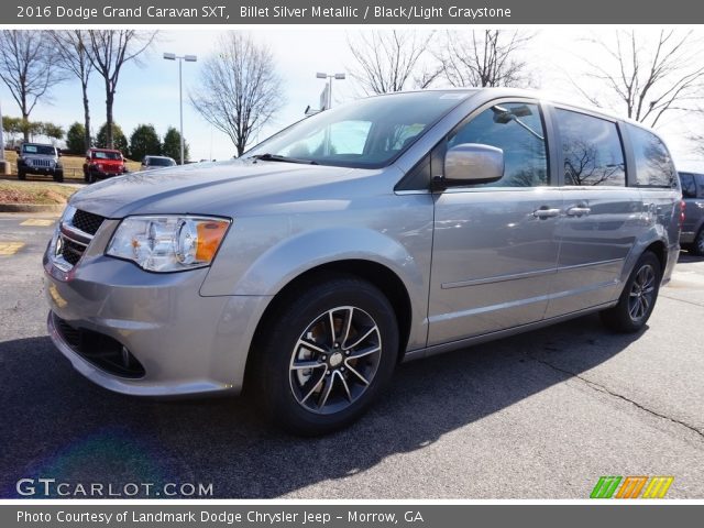 2016 Dodge Grand Caravan SXT in Billet Silver Metallic