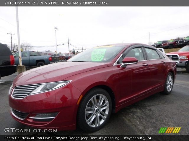 2013 Lincoln MKZ 3.7L V6 FWD in Ruby Red