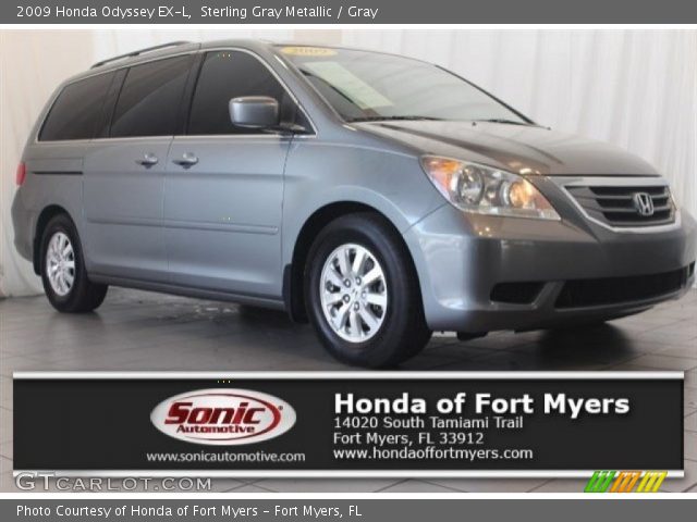 2009 Honda Odyssey EX-L in Sterling Gray Metallic