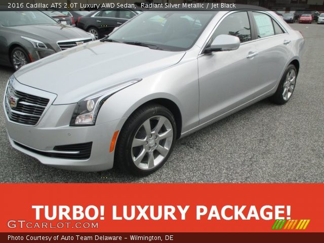 2016 Cadillac ATS 2.0T Luxury AWD Sedan in Radiant Silver Metallic