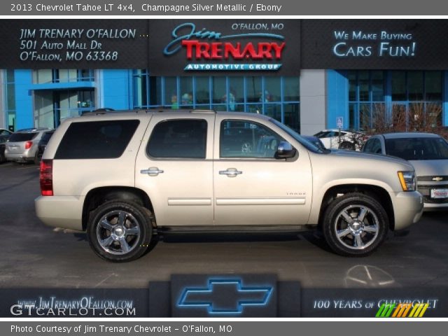 2013 Chevrolet Tahoe LT 4x4 in Champagne Silver Metallic