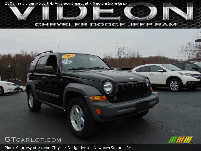 2005 Jeep Liberty Sport 4x4 in Black Clearcoat