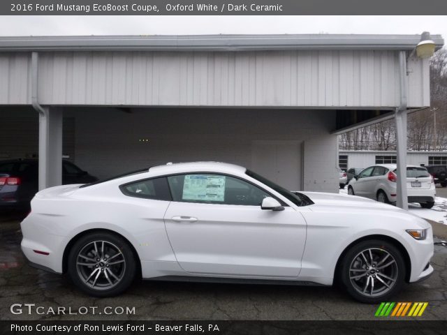 2016 Ford Mustang EcoBoost Coupe in Oxford White