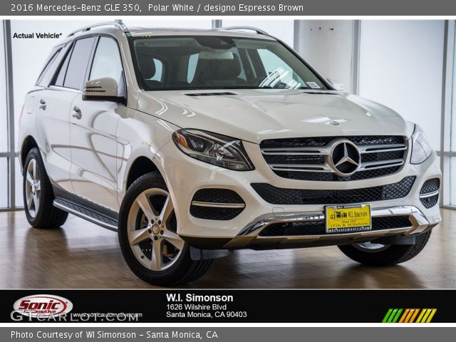 2016 Mercedes-Benz GLE 350 in Polar White