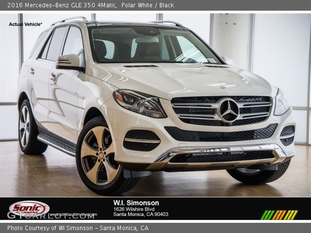 2016 Mercedes-Benz GLE 350 4Matic in Polar White