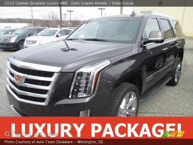 2016 Cadillac Escalade Luxury 4WD in Dark Granite Metallic