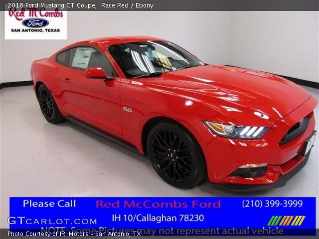2016 Ford Mustang GT Coupe in Race Red