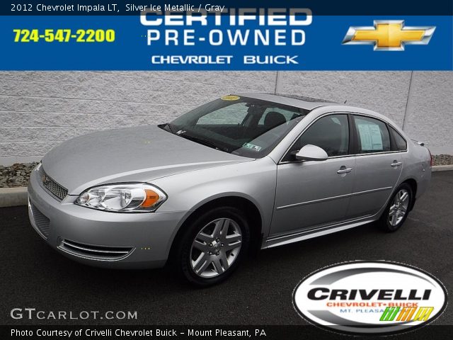 2012 Chevrolet Impala LT in Silver Ice Metallic