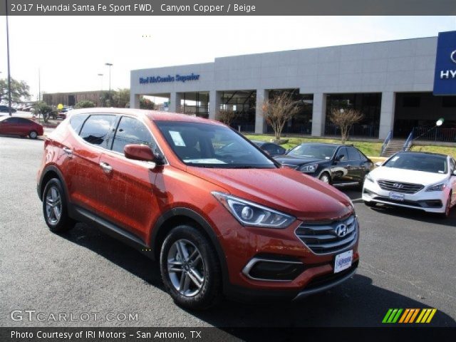 2017 Hyundai Santa Fe Sport FWD in Canyon Copper