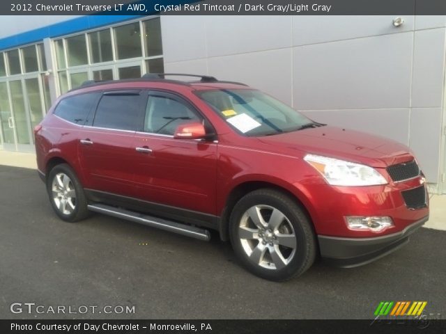 2012 Chevrolet Traverse LT AWD in Crystal Red Tintcoat