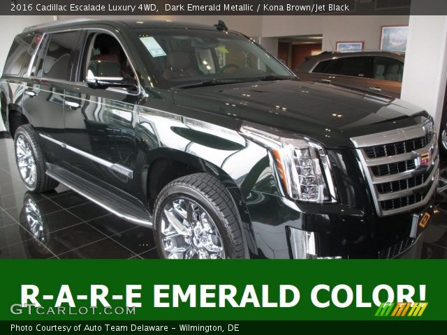 2016 Cadillac Escalade Luxury 4WD in Dark Emerald Metallic