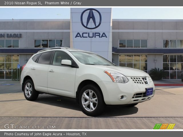2010 Nissan Rogue SL in Phantom White