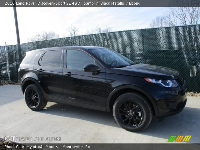 2016 Land Rover Discovery Sport SE 4WD in Santorini Black Metallic