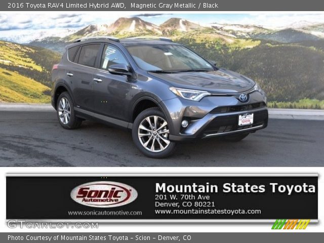 2016 Toyota RAV4 Limited Hybrid AWD in Magnetic Gray Metallic