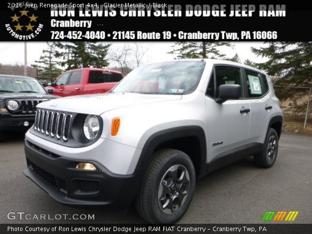 2016 Jeep Renegade Sport 4x4 in Glacier Metallic