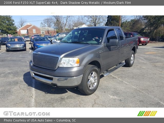 2006 Ford F150 XLT SuperCab 4x4 in Dark Shadow Grey Metallic