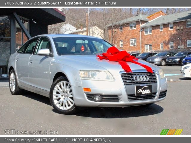 2006 Audi A6 3.2 quattro Sedan in Light Silver Metallic