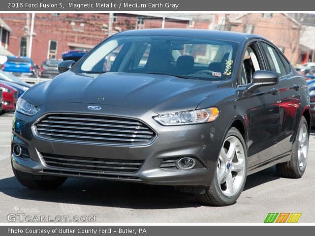 2016 Ford Fusion S in Magnetic Metallic