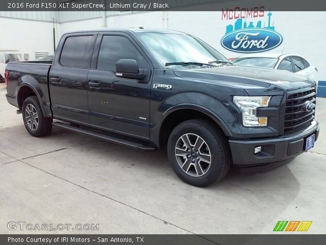 2016 Ford F150 XLT SuperCrew in Lithium Gray