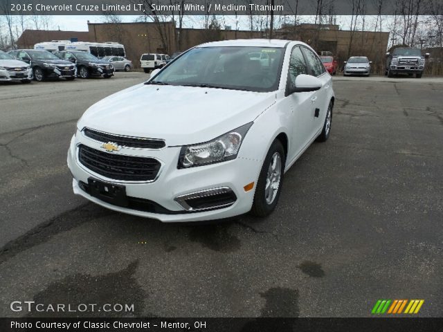 2016 Chevrolet Cruze Limited LT in Summit White