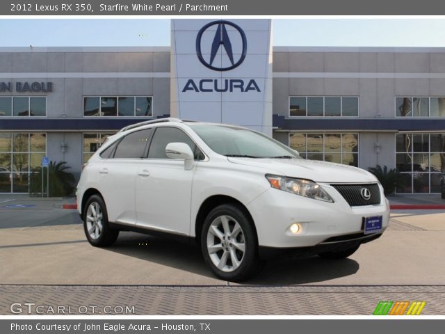 2012 Lexus RX 350 in Starfire White Pearl