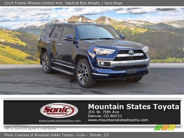 2014 Toyota 4Runner Limited 4x4 in Nautical Blue Metallic