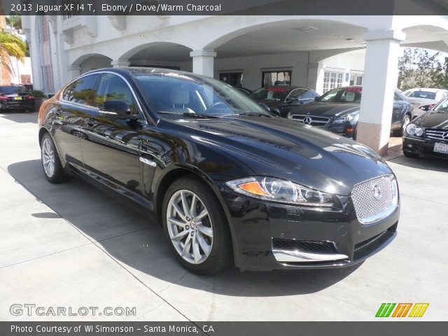 2013 Jaguar XF I4 T in Ebony