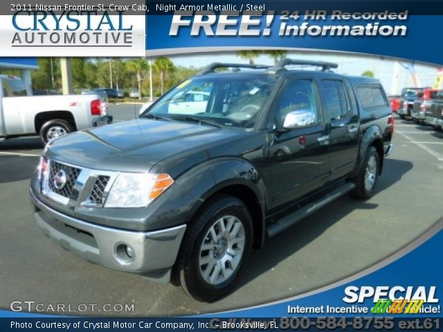 2011 Nissan Frontier SL Crew Cab in Night Armor Metallic