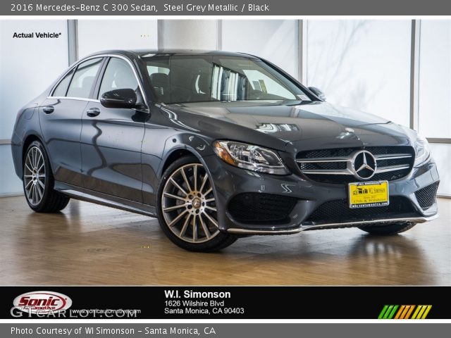 2016 Mercedes-Benz C 300 Sedan in Steel Grey Metallic