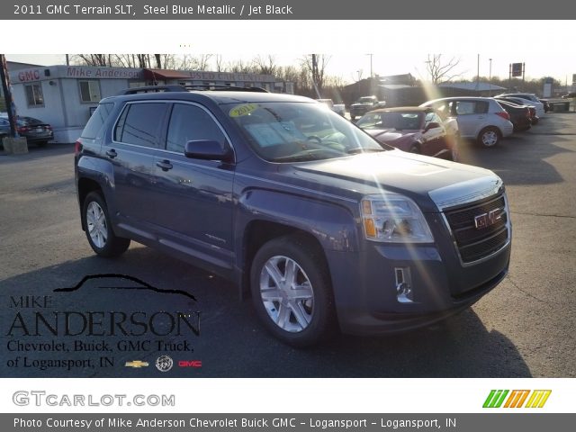 2011 GMC Terrain SLT in Steel Blue Metallic