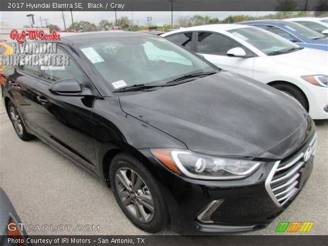 2017 Hyundai Elantra SE in Black