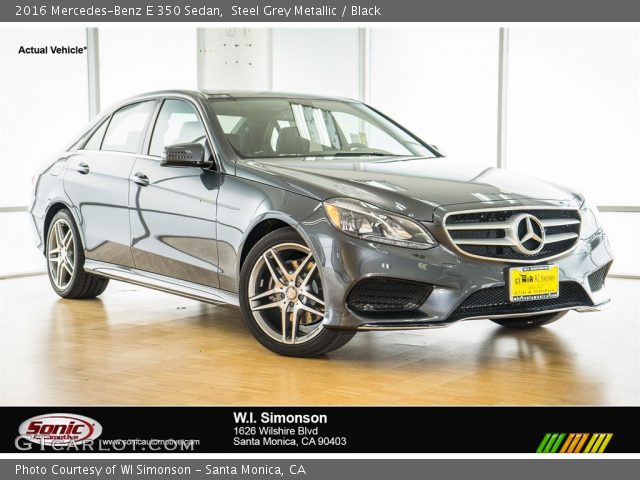 2016 Mercedes-Benz E 350 Sedan in Steel Grey Metallic