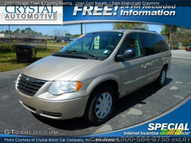 2007 Chrysler Town & Country Touring in Linen Gold Metallic