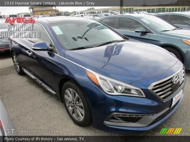 2016 Hyundai Sonata Limited in Lakeside Blue