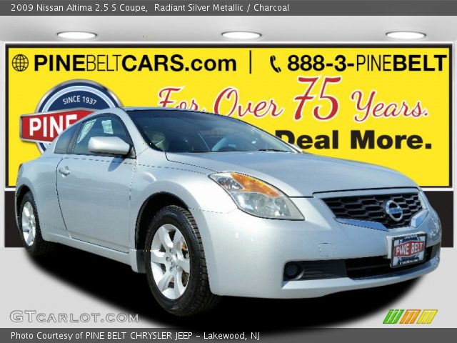2009 Nissan Altima 2.5 S Coupe in Radiant Silver Metallic