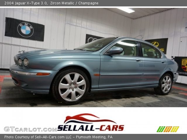 2004 Jaguar X-Type 3.0 in Zircon Metallic
