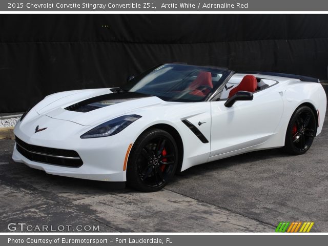 2015 Chevrolet Corvette Stingray Convertible Z51 in Arctic White