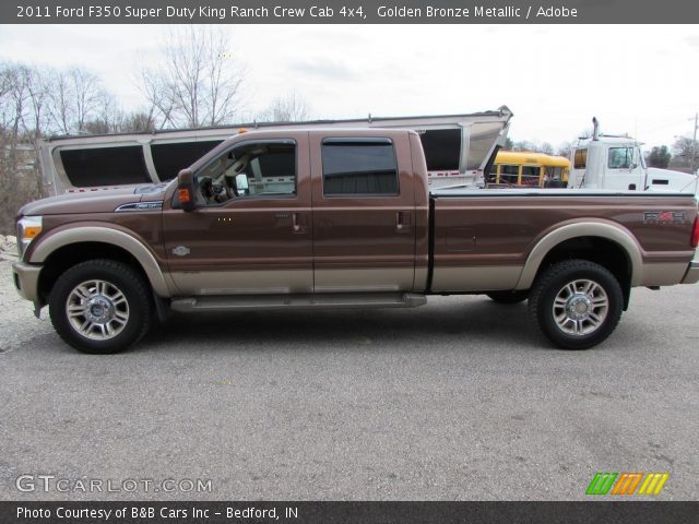 2011 Ford F350 Super Duty King Ranch Crew Cab 4x4 in Golden Bronze Metallic