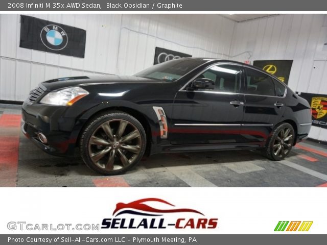2008 Infiniti M 35x AWD Sedan in Black Obsidian