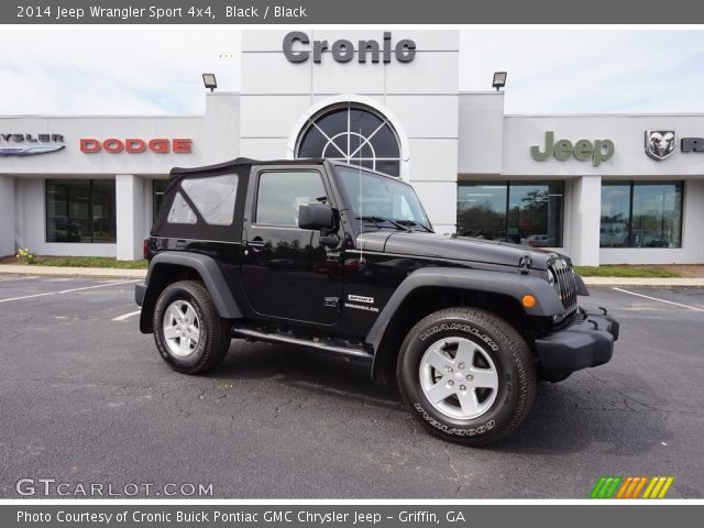 2014 Jeep Wrangler Sport 4x4 in Black